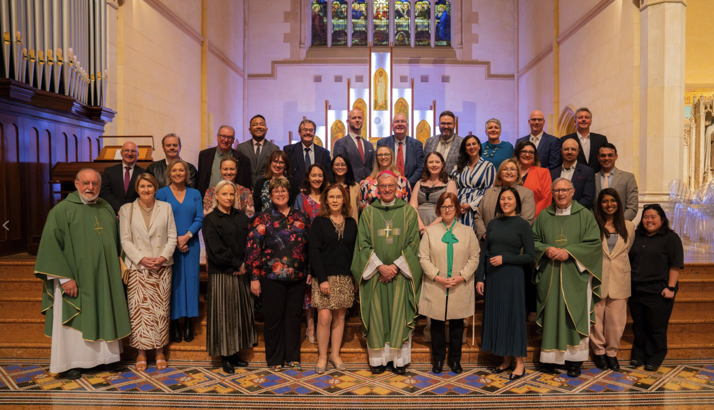 ACPA members together with Archbishop Timothy Costelloe during the annual ACPA meeting in 2023.